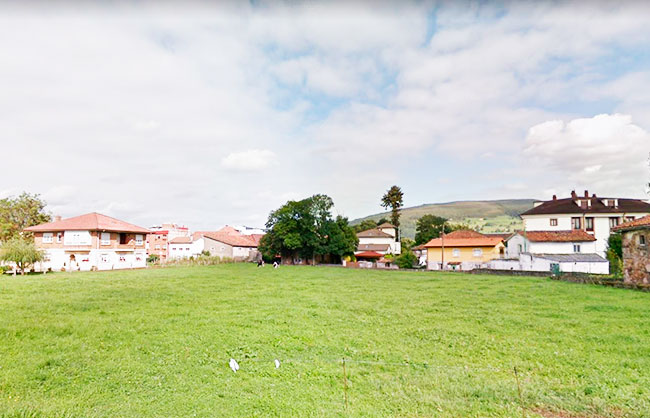 Segregacin de parcelas urbanas en Santa Mara de Cayn (Cantabria)
